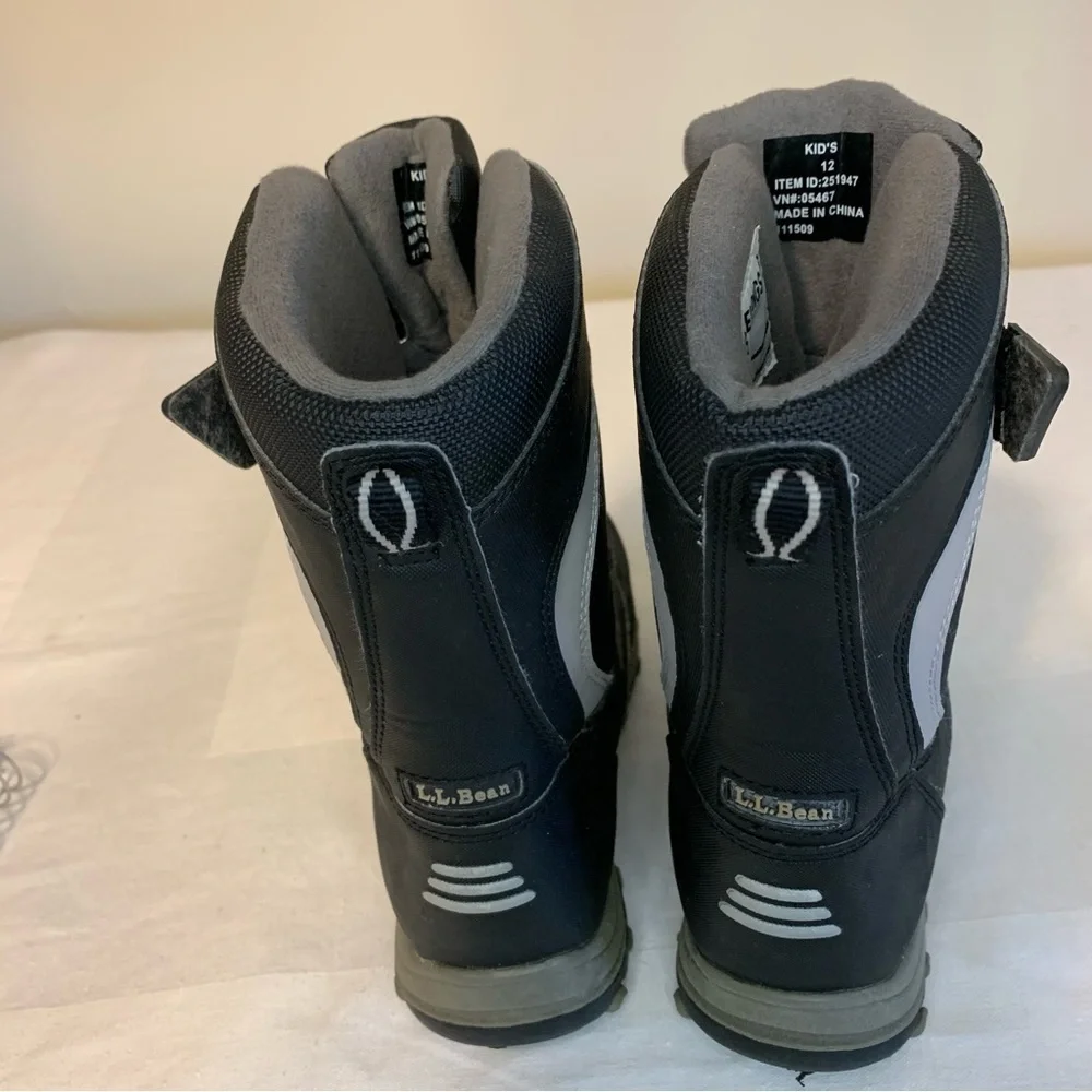 L.L Bean Kids Snow Winter Boots - Sz 12